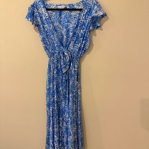 Blake Dress in Batik Breeze Sky